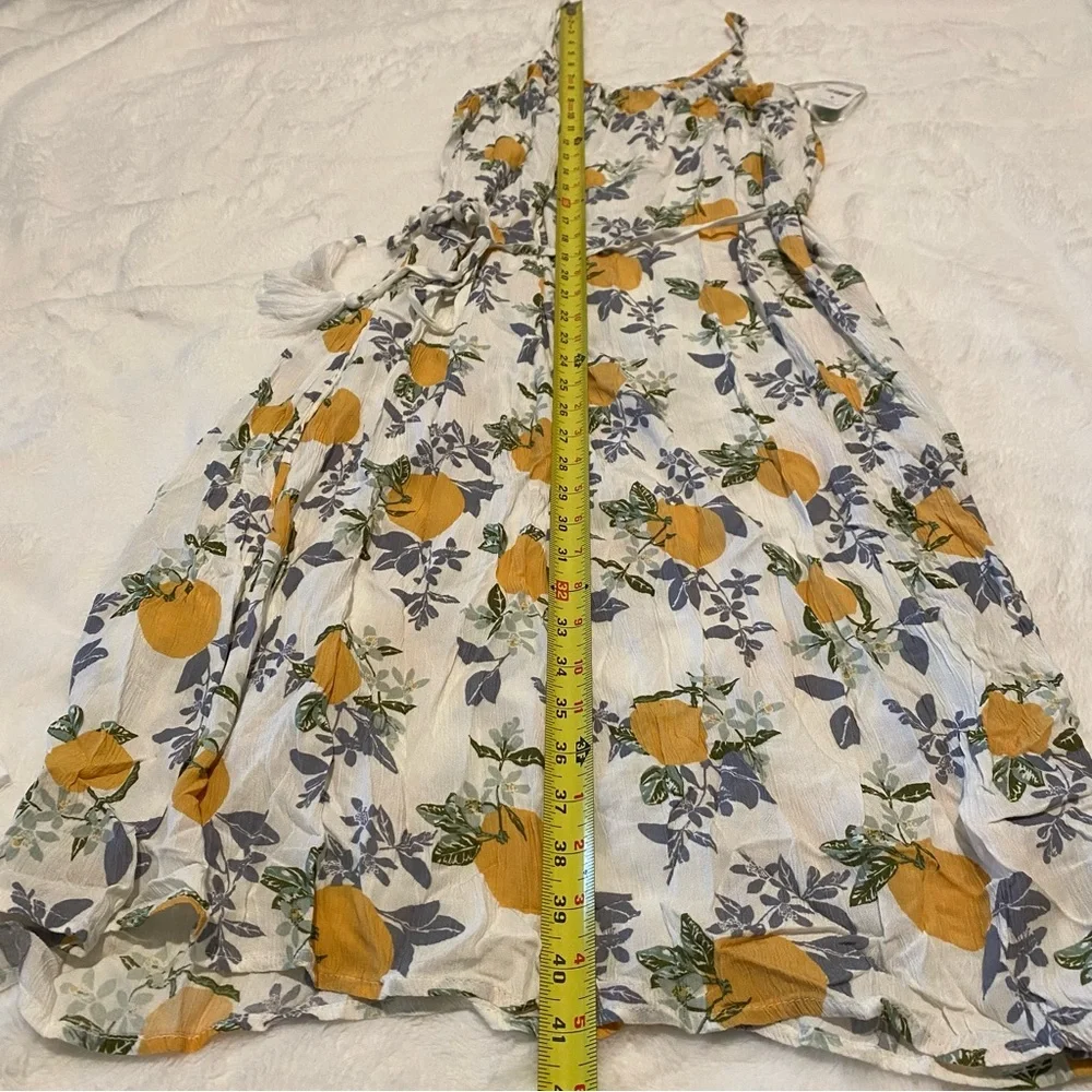 Lined Fruit Midi Dress - Picture 4 of 9